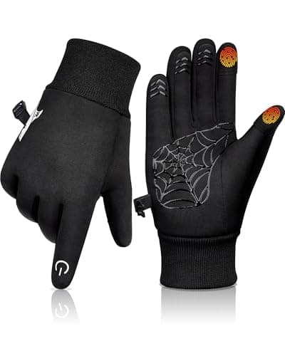 YANIKY Kids Winter Gloves Boys Girls,Anti-Slip Touchscreen Thermal Gloves for Running Cycling Outdoor Activities,Ages 4-12 - Image 1