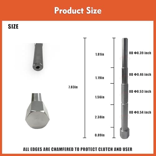 Heavy Duty Primary Drive Clutch Puller for Kawasaki Brute Force Prairie Mule KVF750 KVF650 KAF620, Replace OE 57001-1404 57001-1429, Fit Suzuki 700 Arctic Cat - Thumbnail 4