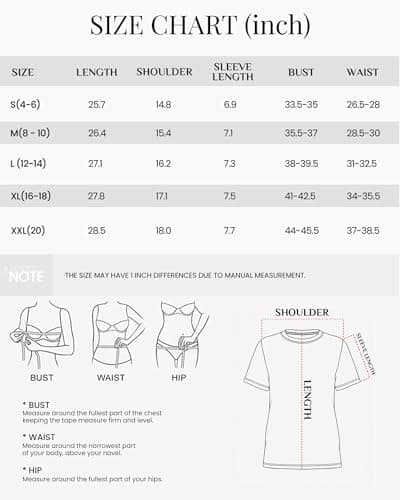 KIRUNDO T Shirts for Women 2026 Summer Crewneck Short Sleeve Tops Casual Knit Plain Basic Tees Shirt Fashion Clothing(Grey, X-Large) - Thumbnail 6