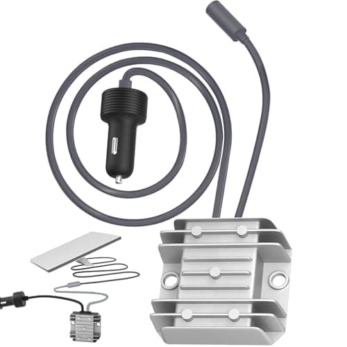 EAGWELL Starlink Mini Car Adapter with Step Up Converter, 12V Power Cable with Cigarette Lighter Plug, 10-24V to 30V 3.5A Conversion Kit for Truck RV Boat