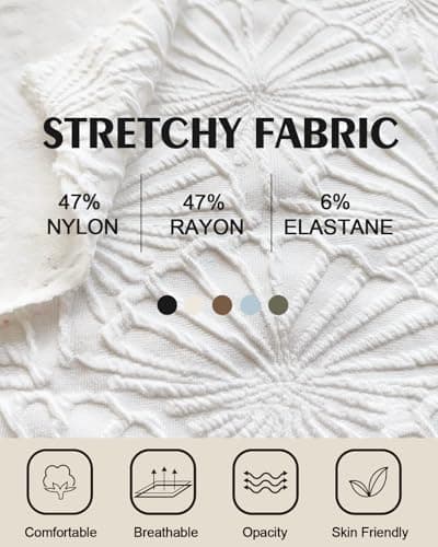 Women's Square Neck Wide Strap Crop Tank Tops Slim Fit Sleeveless Going Out Top Flower Lettuce Trim Cami Tops - Thumbnail 4