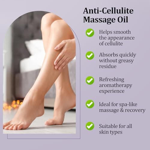 SKINETRY Nourish Your Skin & Senses – Firming Body Massage Oil for Smoothing Cellulite & Improving Texture. Silky, Fast-Absorbing Formula with Collagen & Stem Cell – 8 Fl Oz Aromatherapy Massage - Thumbnail 5