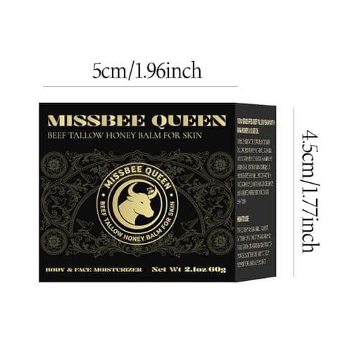 Beef Tallow for Skin & Face | Tallow and Honey Balm | Anti-Aging Cream | Oily & Sensitive & Dry Skin | Based Supplies Organic Grass-Fed Beef Tallow Honey | Travel Size | 2.1 oz / 60g | Night Cream - Thumbnail 6