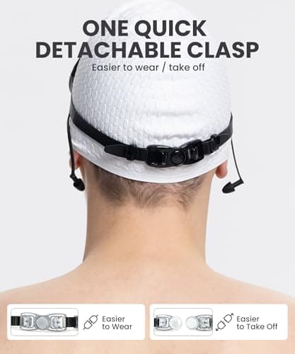 NSSIW Goggles Swimming Adult Swim-Goggles: Wide View with UV400 Protection Anti Fog No Leak for Men and Women 3 Pack - Thumbnail 5