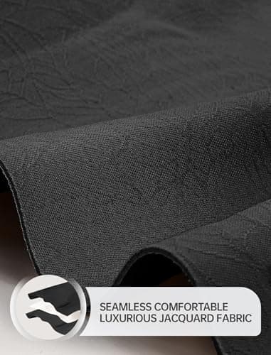 OEAK Women Value Series Jelly Bras Wireless Pushup Convertible 2XL Jacq Blk - Thumbnail 5