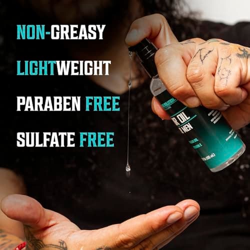 Viking Revolution Sea Salt Spray for Hair Men (8fl oz), Hydrating Hair Oil for Men with Vitamin E (3.38fl oz) and Styling Powder (1oz) - Mens Styling Texturizing Kit - Thumbnail 5