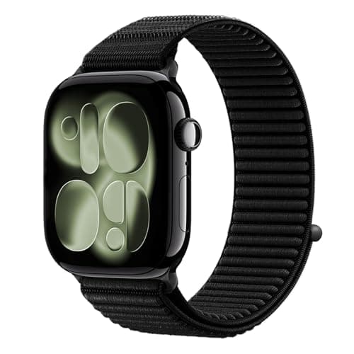 OMECKY Sport Band Compatible with Apple Watch Bands Series 11 10 42mm, 9 8 7 41mm, 4 5 6 & SE 2 3 40mm for Women Men, Stretchy Straps for iWatch, Breathable, Soft Loop Ideal for Outdoor - Image 1
