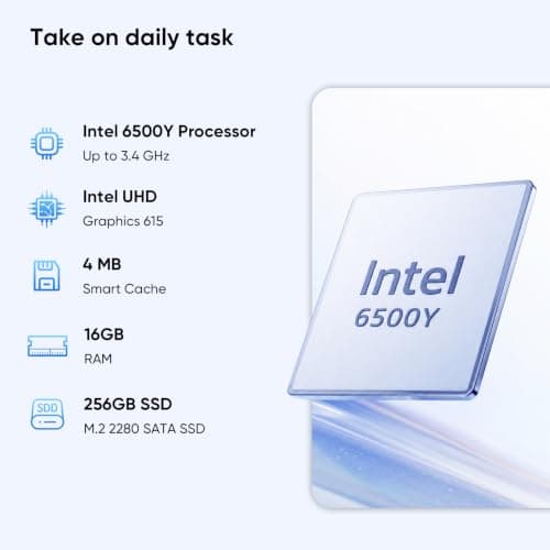 2026 Lightweight15.6” Laptop 16GB RAM 256GB SSD for Work School Home,Silver - Thumbnail 2