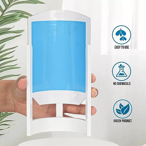 OSVDO Trap Refills, Flying Insect Trap Refill Kit NO Device - 4 Pcs Glue Cards, Each Glue Card Lasts up to 65-Day or Until Full Flying Insect Trap (4 x Refills) - Thumbnail 2