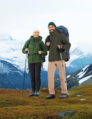 DURAWERK Men's 4-Way Stretch Cargo Pants, Work Pants, Durable Tactical Pants, Lightweight EDC Hiking Pants for Outdoor Khaki - Thumbnail 3