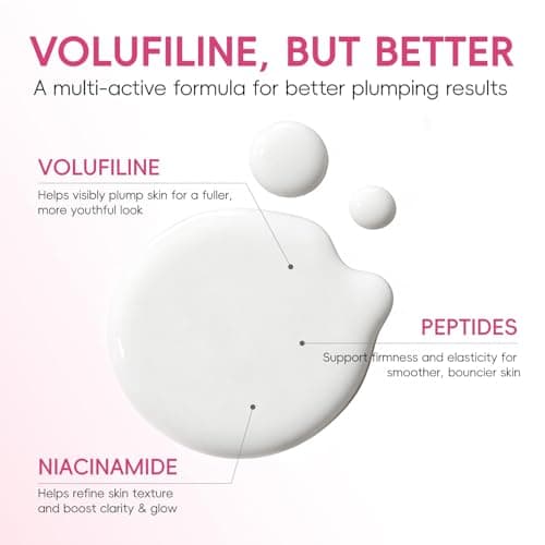 APBM Volufiline Plumping Serum for Face | 5% Volufiline + 3% Niacinamide + 1% Multi-Peptide | Visible Volume for Under-Eye & Smile Lines | For Fuller, Radiant-Looking Skin, Boost Collagen | 1.01 fl oz - Thumbnail 5
