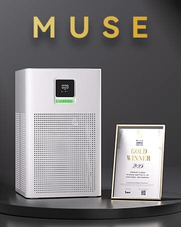 xCREAS Air purifier for Home Bedroom Up to 1937ft², HEPA 13 Air Filter with Washable Coarse Filter for Pets Pollen Odor, Eco/Auto/Sleep Mode Air Purifier with Essential Oil Diffuser - Thumbnail 3