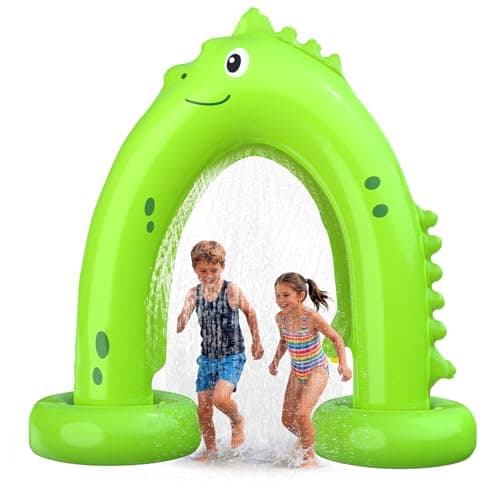 Octaplay Sprinkler for Kids, Outdoor Water Toys for Kids 3-5 4-8, Inflatable Kids Sprinklers for Yard, Summer Splash Sprinkler Water Fun Toys Gifts for Boys Girls