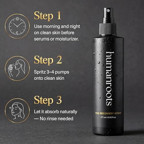 Hypochlorous Acid Spray for Face – Face Mist Toner with Electrolyzed Water (6oz), Lightweight Hydrating Recovery Spray for All Skin Types – Non-Comedogenic Formula, No Added Fragrances - Thumbnail 6