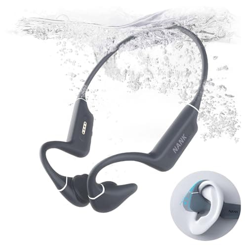 NANK Runner Diver2 Pro Bone Conduction Headphones, IP69 Waterproof Swimming Headphones, Open-Ear Wireless Bluetooth 5.4 Sport Headphone 32GB Memory with Built-in Mic, 10H Playtime for Running Workout - Image 1