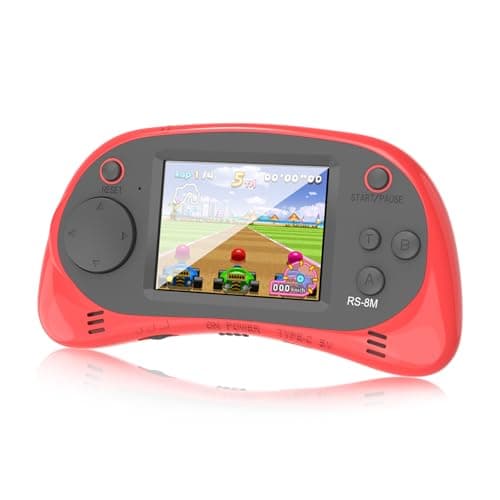 EASEGMER Kids Handheld Game Player - 220 Built-in Games, 2.5" IPS Display, Rechargeable & Long-Lasting - Ideal Travel Toys for Kids Ages 3-10 Boys & Girls - Image 1