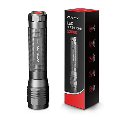 WdtPro High-Powered LED Flashlight S3000, Super Bright Flashlights - High Lumen, IP67 Water Resistant, 3 Modes and Zoomable for Camping, Emergency, Hiking, Gift - Image 1