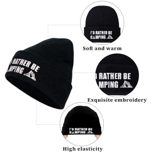 GOAUS Camping Gifts Funny Hat and Socks, Gifts for Men Boys Dad Son Husband Boyfriend Grandpa - Thumbnail 2