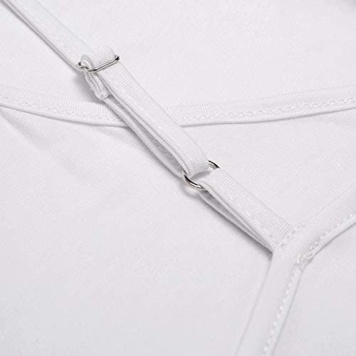 LB LIFEBEST Women's Full Slips Cami Long Spaghetti Strap Under Dress - Thumbnail 5