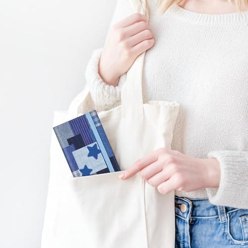 Airkit Checkbook Covers for Personal Checkbook, PU Leather Checkbook Holder for Men & Women – Stylish Print Pattern - Thumbnail 4