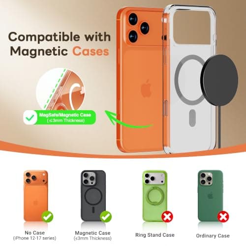 MagSafe 25W Magnetic Wireless Charger Fast Charging Pad for iPhone - Thumbnail 6