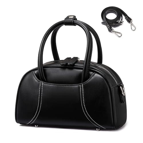 LOVEVOOK Shoulder Bag for Women - Small Purses for Women Trendy Handbags Mini Vintage Hobo Clutch with Detachable Strap - Image 1