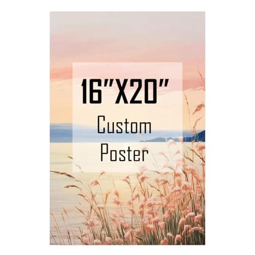 ZXDZSM Personalized Custom Canvas Prints (16"X20"): Upload Your Image/Photo - Custom Personalized Photo to Poster Printing - Image 1