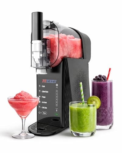 Slushy Maker Machine for Home 85oz, No Ice Needed Countertop with 5 Presets 24H Running, Auto-Clean, Frozen Margaritas, Cocktails, Frappés, Smoothies, Milkshakes Summer Parties Gifts