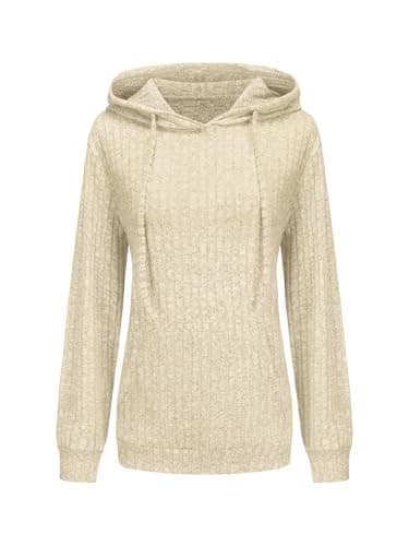 STOLKISS Sweaters for Women Fall Top Long Sleeve Hoodie Ladies Sweatshirt Pullover Loose Casual Fashion Blouses with Pockets - Image 1