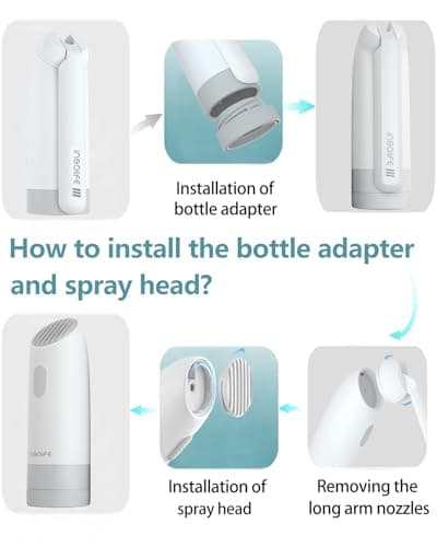 Insolife Portable Bidet | High Pressure Portable Bidets for Travel | Rechargeable Electric Portable Bidet for Women & Men | Travel Bidet - Thumbnail 4