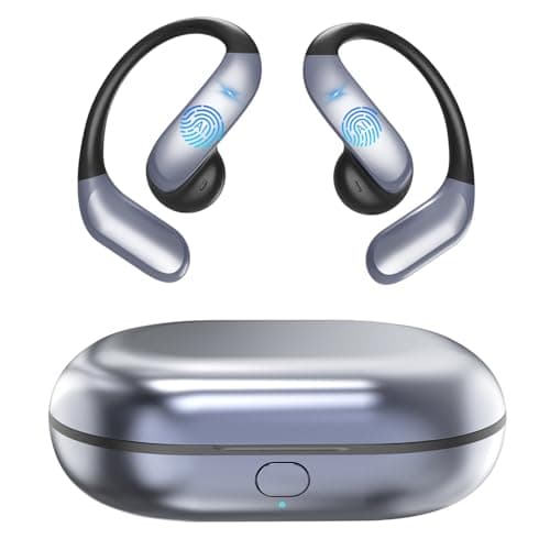 AI Translation Earbuds Real Time - Translator Headphones 198 Languages, Audifonos Traductores Inglés Español Translating Headsets Wireless Bluetooth 6.1 for Travel, Meeting & Learning - Classic Black - Image 1