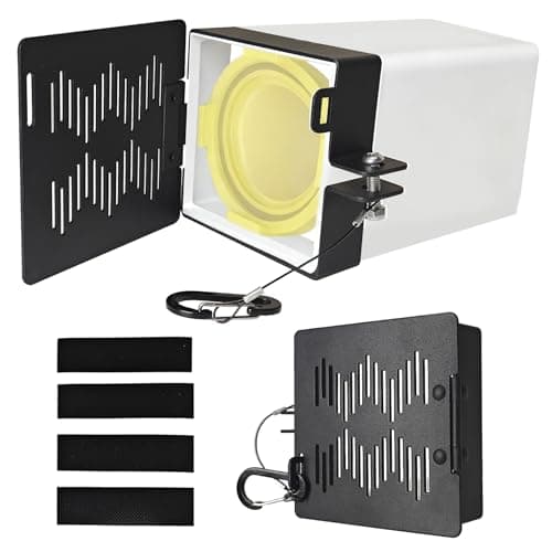 RV Bumper End Cap 2 Pack, Premium Aluminum RV Bumper End Caps With Controlled Vent Holes, Fits Standard 4-Inch Square Camper Bumpers (Black)