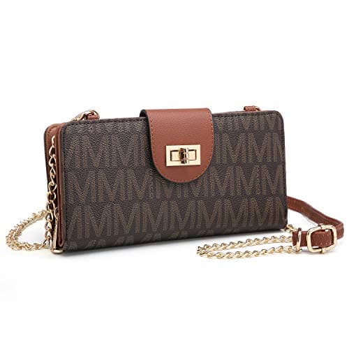 MKP COLLECTION Women Fashion Small Crossbody Shoulder Bag Cell Phone Zip Wallet Purse and Handbags Clutch Credit Card Holder with Chain Strap - Image 1