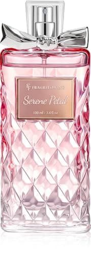 Perfume for Women, Alcohol-Free Long Lasting Fresh Floral Fragrance, Light & Soft Scent with Jasmine, Peony & Lemon, Sandalwood & Musk Base, 100ml / 3.4 fl oz, Gift for Women & Moms (Serene Petal) - Image 1
