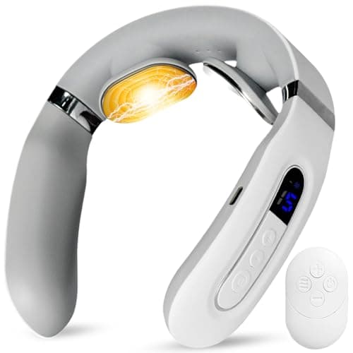 Richie House Neck Massager with Heat, Neck Massager for Pain Relief Deep Tissue,Electric Portable Neck Massager with Heat for Women Men - Image 1