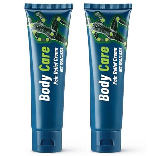 2 Pack Neuropathy Relief Cream,Capsaicin Nerve Relief Cream with Mint & Lavender Oil, Cooling & Soothing Formula for Skin Discomfort, Lightweight & Non-Greasy - Image 1