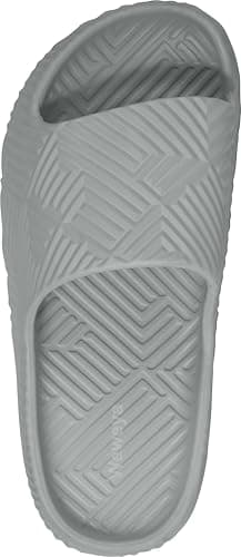 Weweya Cozy Shower Shoes for Men Women Non-Slip House Slides Pool Beach Sandals Grey Women Size 7 Men Size 5.5 - Thumbnail 5