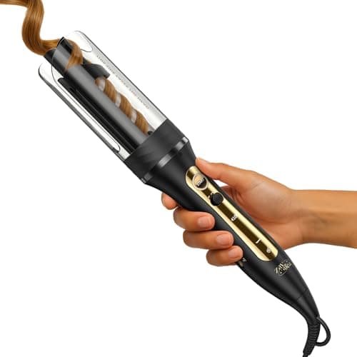ZAVAREA Automatic Rotating Curling Iron for Long Hair