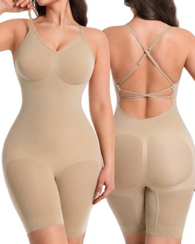 anylost Backless Shapewear for Women with Tummy Control, Seamless Low Back Shapewear Bodysuit for Women, Full Body Shape - Image 1