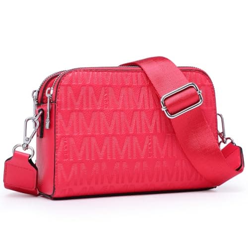 MKP COLLECTION Crossbody Bags for Women Small Shoulder Purses with Adjustable Wide Strap, Triple Zip Design, Trendy Travel Handbag for Daily Use, Cell Phone and Wallet Organizer - Image 1