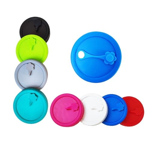 Mason Jar Lids, Wide Mouth Mason Jar Lids, Leak-Proof Lids for Mason Jars, Set of 8 - Image 1