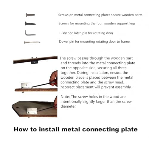 FIVLOCCEN Enhanced Wood-Framed Cat Scratching Post: Large Sisal Cat Scratcher, Integrated Scratch Post Pad Condo Tunnel House. All-in-One Space Saver for Multi-Cat & Budget-Friendly Homes(24in) - Thumbnail 5