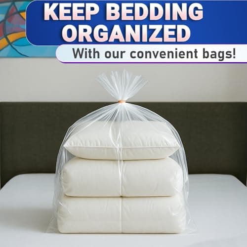 PalaYou 5 Pcs Shrink Wrap Bags for Gift Baskets – 32x40 Large Shrink Wrap, Wide Application for Gifts & Hampers, Durable & Easy to Use – Clear Cellophane Bags for Presents and Easter Basket Packaging - Thumbnail 6