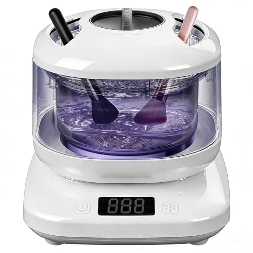 Ultrasonic Jewelry Cleaner with Detachable Tank – 42kHz Deep Cleaning for Rings, Necklaces, Makeup Brushes, UV Light, 4 Modes, Quiet Operation, IPX7 Waterproof – Also Ideal for Retainers & Dentures - Image 1