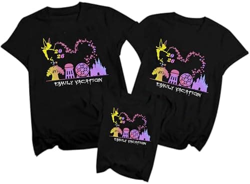 Family Vacation Shirts 2026 Family Matching Outfits Magical Kingdom Cruise Tshirts Couples Travel Tops - Image 1