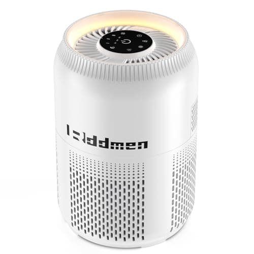 Rddmen 3-in-1 Air Purifier for Home - H13 HEPA Air Filter, Covers Up to 1095 sq ft for Bedrooms, Offices & Living Rooms (White) - Image 1