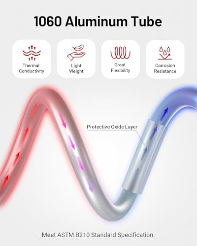 EVIL ENERGY 5/16" OD Aluminum Fuel Line Hard Line Kit 25FT, 1060 Grade Aluminum Tubing Coiled - Thumbnail 4