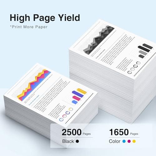 Starink 936e 936 Ink Cartridges for HP Printers Replacement for HP 936 Ink Cartridges Combo Pack HP936, Compatible with HP OfficeJet Pro 9125e 9120e 9730e 9135e 9130e 9122e 9110b (BK/C/M/Y, 4 Pack) - Thumbnail 5