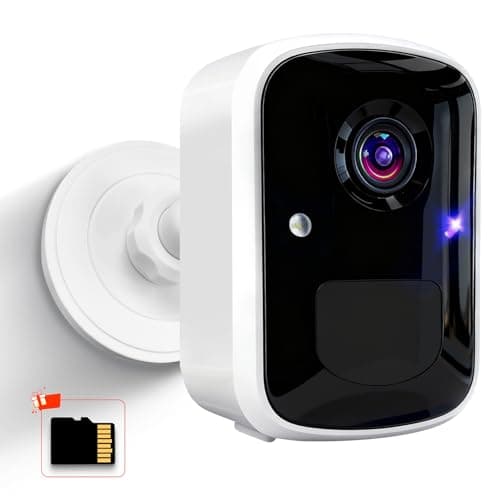 Goalake Wireless Security Cameras, 3MP WiFi Battery Powered Camera with AI Motion Detection, 2-Way Talk, Spotlight, Siren, IP65, Cloud & Up to 256G SD Storage(About 180 Days Storage SD Card Included) - Image 1