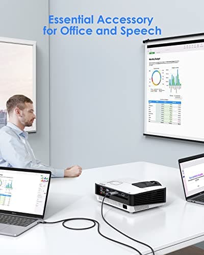 LENTION 10FT USB C to HDMI Cable(4K/60Hz), USB C to HDMI Adapter for Monitor, Compatible with 2025-2018 MacBook Pro/Air, MacBook Neo, iPad Pro/Surface, Galaxy S9 to 24, Chromebook(3M, Gray) - Thumbnail 2